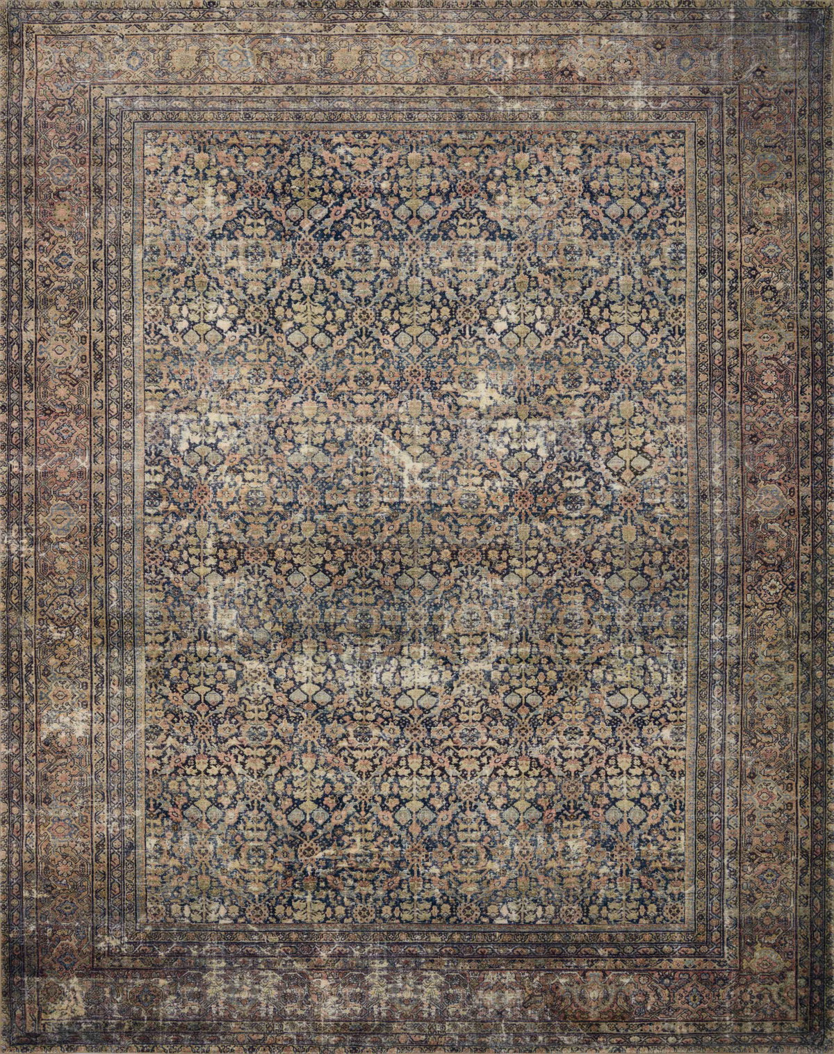 Amber Lewis x Loloi Morgan Rug, 2'3" length x 7'6" width View 1