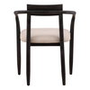 Lucio Dining Chair Cream, by Dovetail, 23.8" width x 31" height x 23" depth thumbnail 4