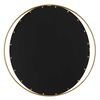 Rhodes Gold Round Mirror, by Uttermost, 36" width x 36" height x 1.25" depth thumbnail 7