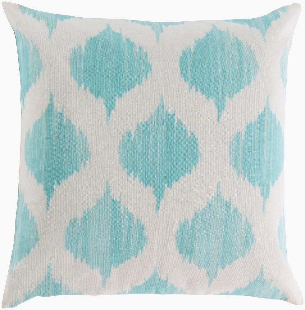 Ogee Accent Pillow Down, Decorative Pillow by Surya, 22" length x 22" width