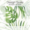 Paradise Palm Green Peel & Stick Wallpaper thumbnail 3