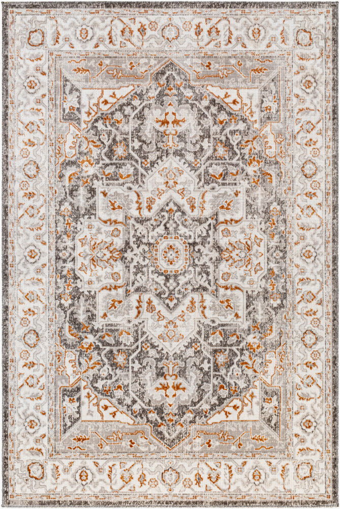 Basel Machine Woven Rug, by Surya, 1'2.96" length x 1'2.96" width