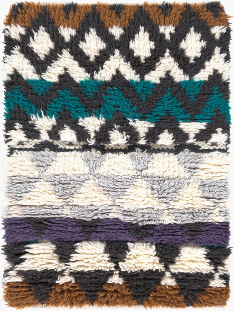 Atticus Handmade Rug, by Surya, 3' length x 2' width