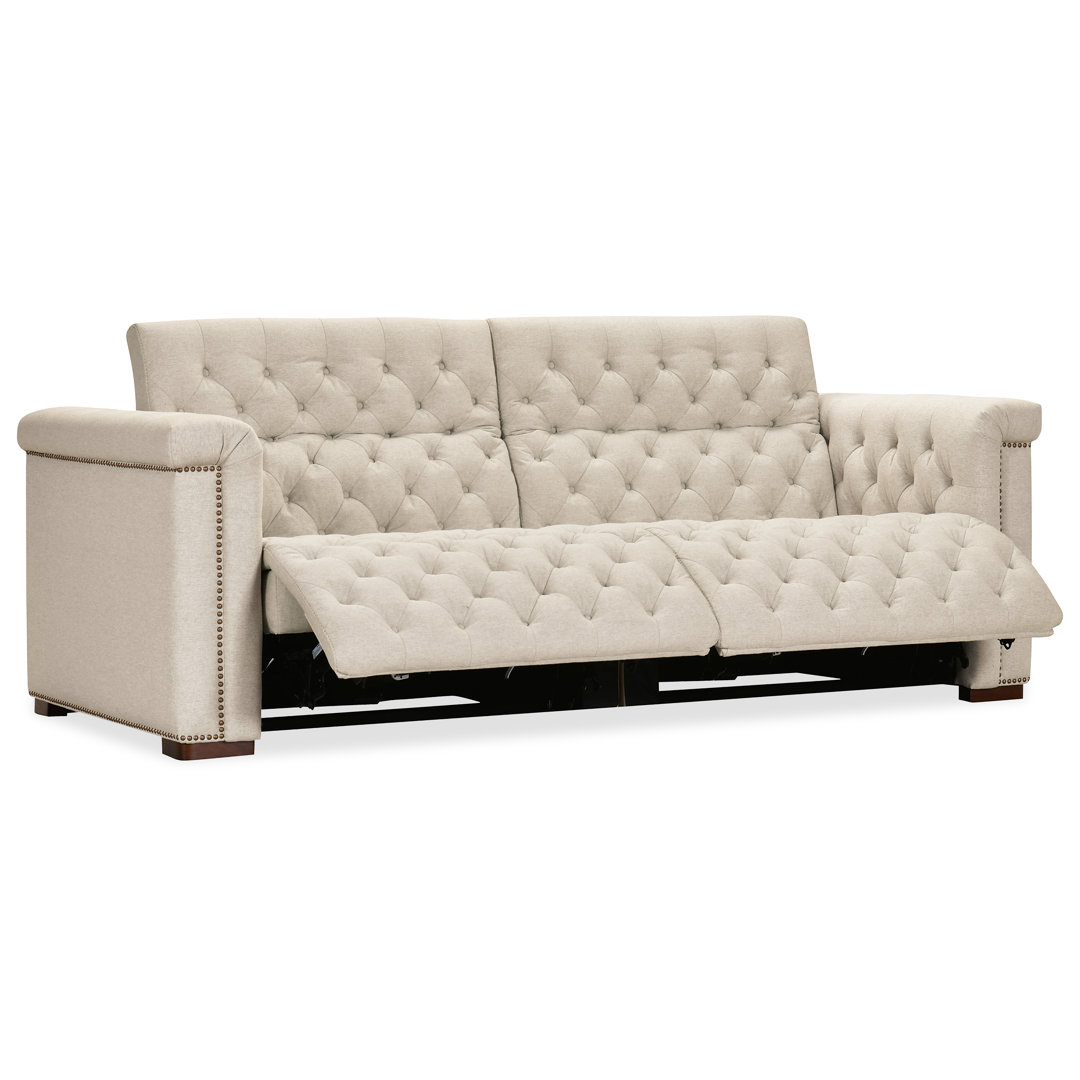 SS Loveseat, Sofas & Sectional by Hooker Furniture, 89.5" width x 28.75" height x 43" depth View 3