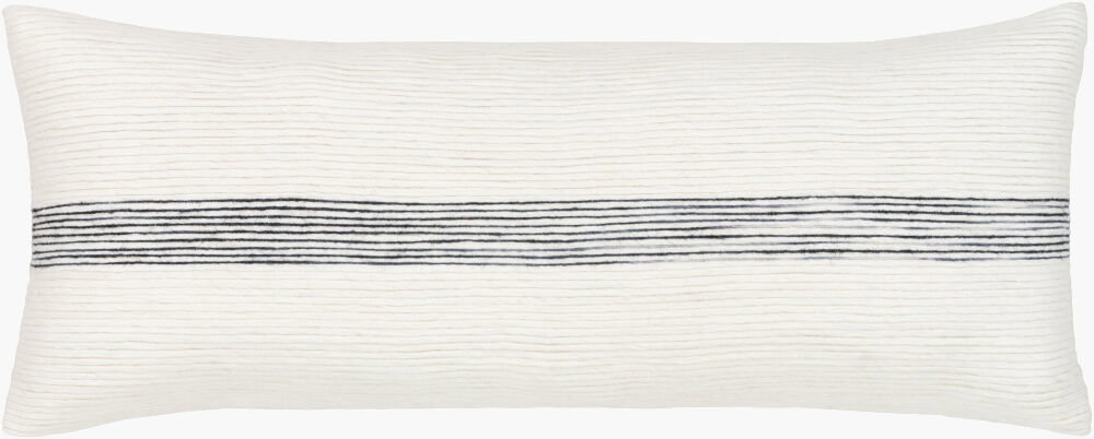 Carine Lumbar Pillow, Decorative Pillow by Surya, 12" length x 30" width