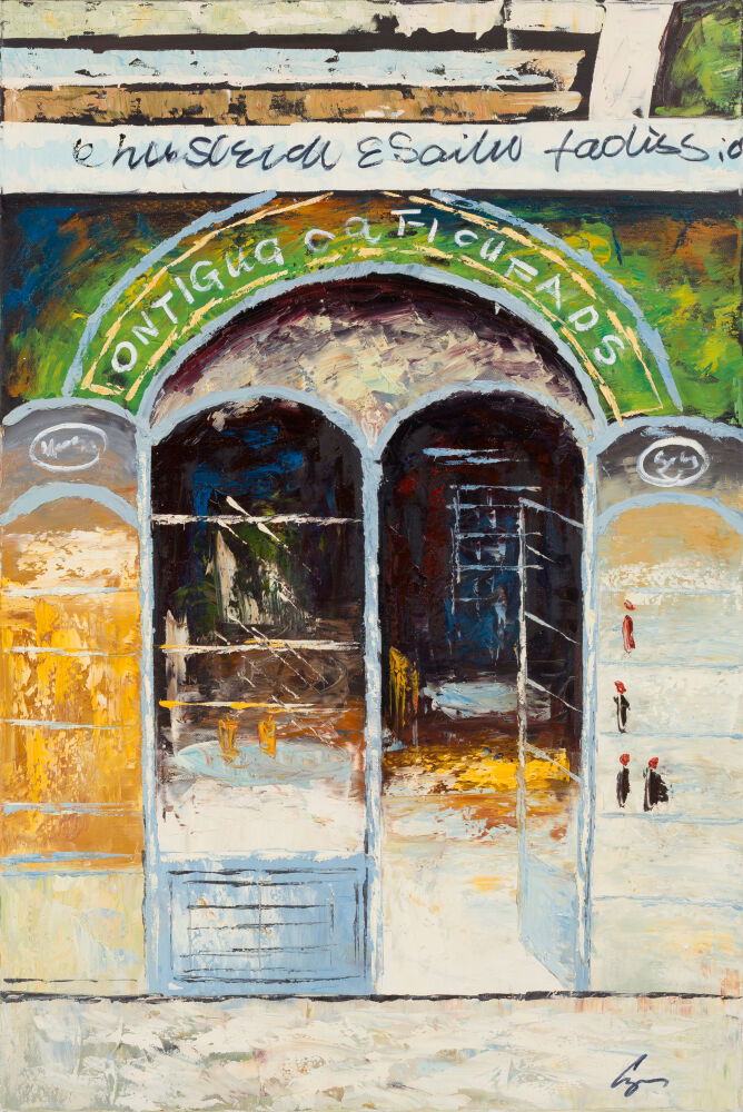 Surya Wall Decor, Painting, 36" width x 24" height