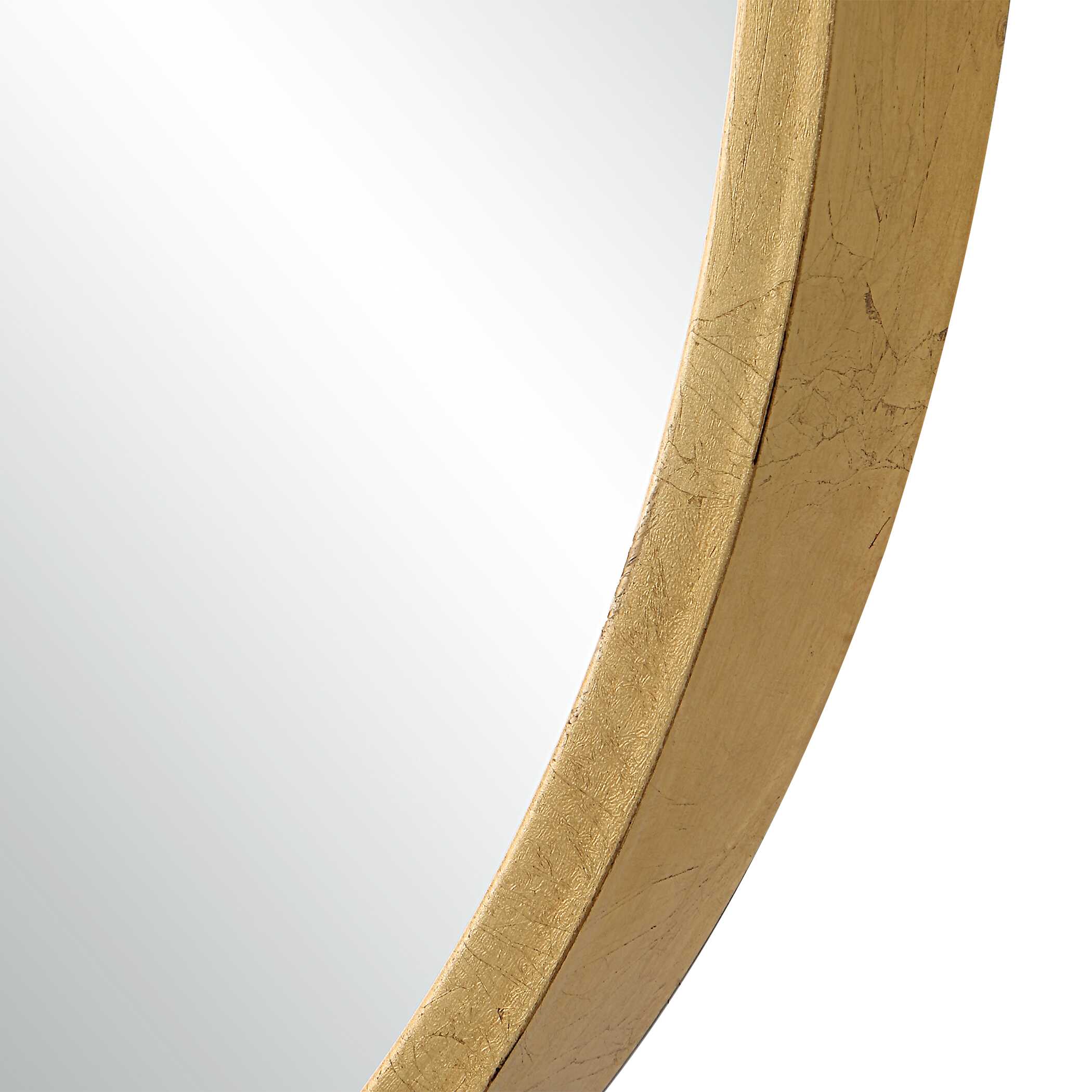 Varina Tall Gold Mirror large image 