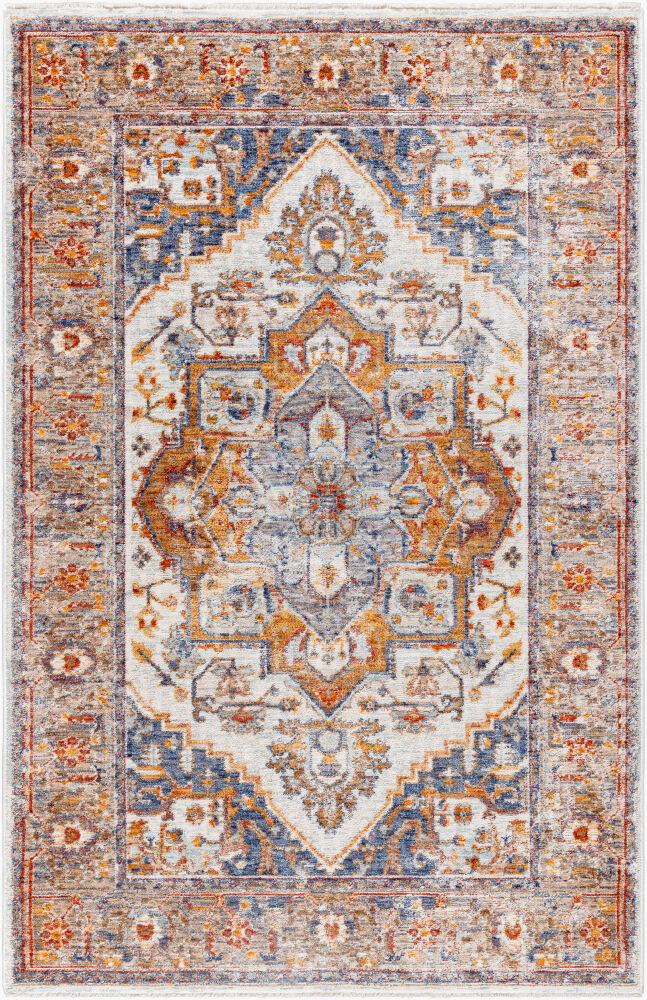Misterio Machine Woven Rug, by Surya, 1'3.75" length x 1'3.75" width