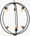 Axel Chandelier, by Surya, 32" length x 32" width x 33" height thumbnail