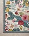 Rifle Paper Co. x Loloi Perennial Rug, 2'5" length x 7'8" width thumbnail 5