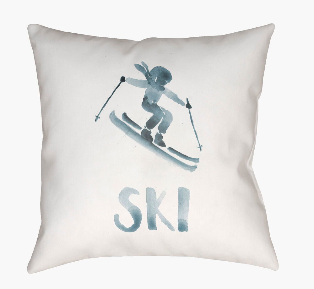 Ski II Accent Pillow large image 