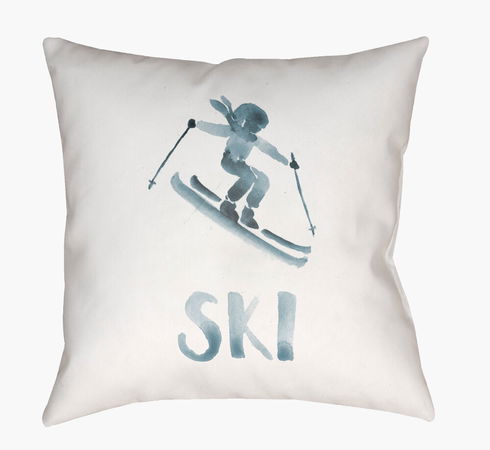 Ski II Accent Pillow