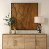 Burn Hand Painted Canvas, Art by Uttermost, 51" width x 51" height x 2" depth thumbnail 2
