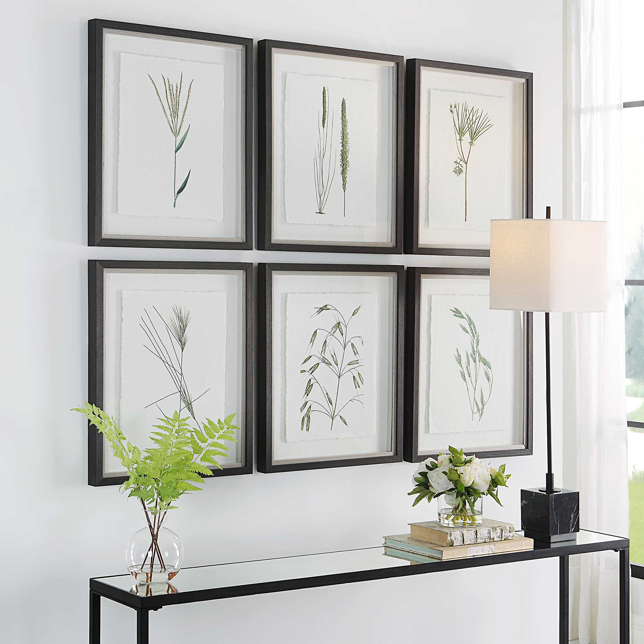 Forest Finds Framed Prints Set/6 Forest Finds Framed Prints Set/6 large image