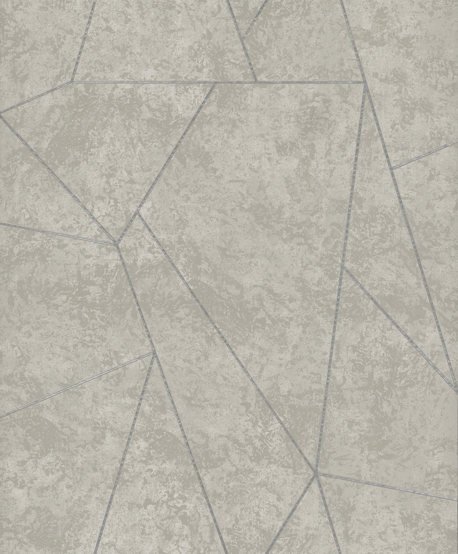 Nazca Light Grey & Silver Wallpaper large image 