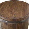 Ceylon Wine Barrel Side Table, Furniture by Uttermost, 19" width x 24" height x 19" depth thumbnail 5