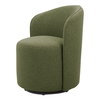 Sylvie Outdoor Swivel Dining Chair Green, by Moe's Home, 25.5" width x 32.3" height x 25.5" depth thumbnail 2