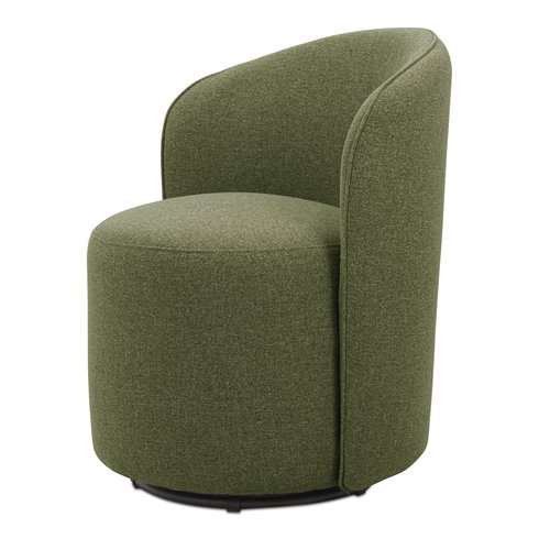 Sylvie Outdoor Swivel Dining Chair Green