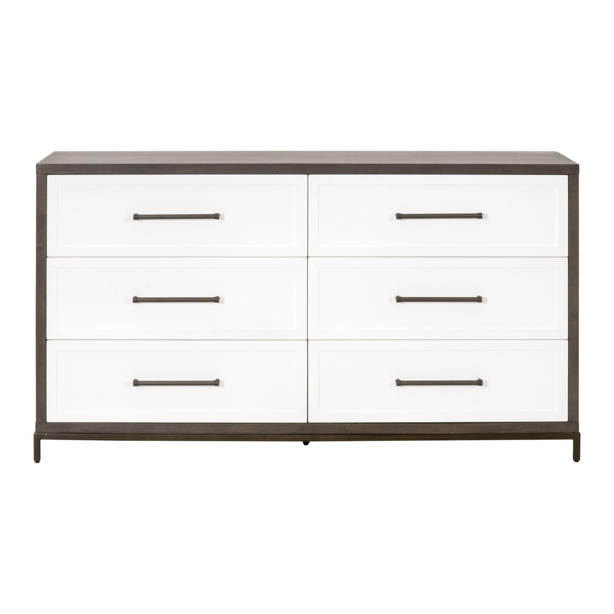 Wrenn 6-Drawer Double Dresser, by Essentials for Living, 63" width x 35" height x 20" depth View 1