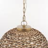 Sana Tall Watergrass Pendant Light, by Mercana, 17.5" length x 17.5" width x 26" height thumbnail 6