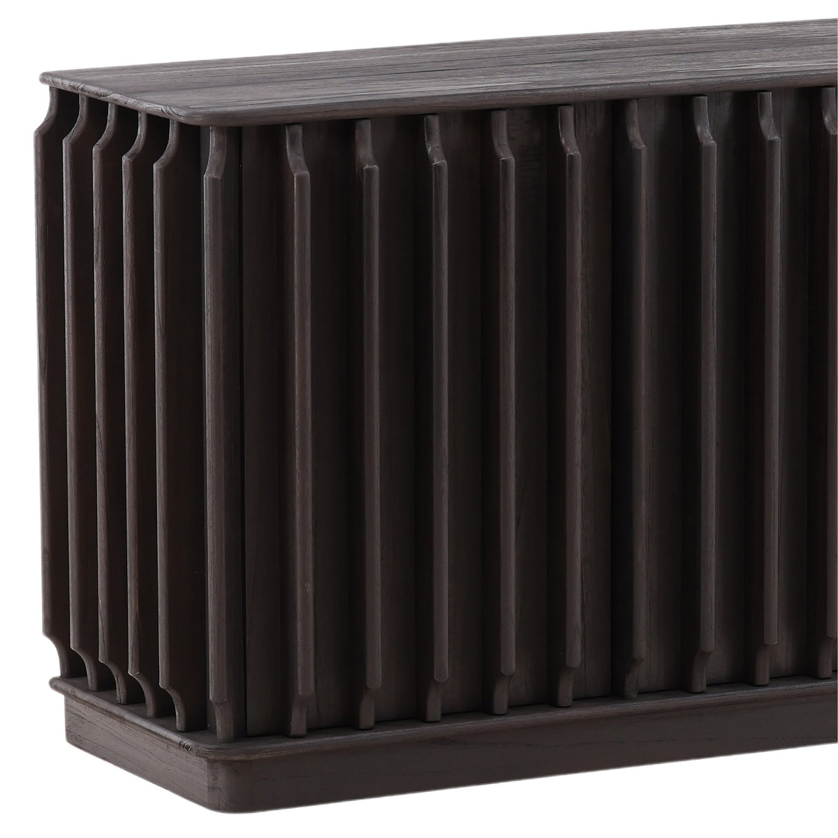 Urias Sideboard Dark Brown, Sideboards & Buffet by Dovetail, 78.74" width x 30.07" height x 17.71" depth View 6