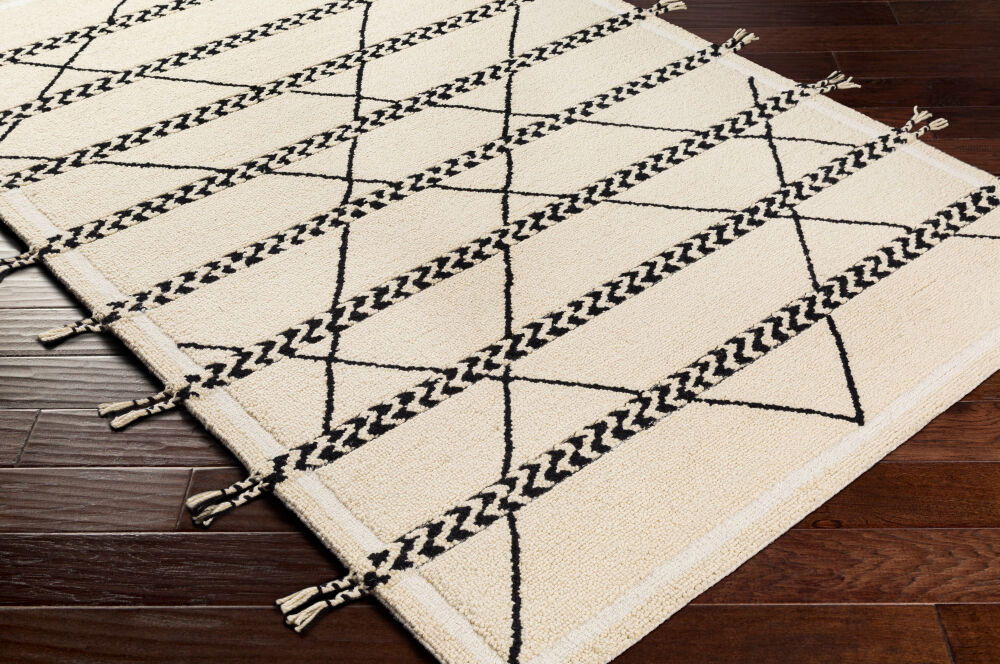 Zanafi Tassels Handmade Rug large image 