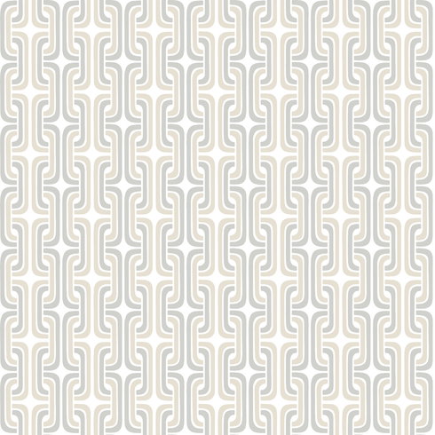 Mod Lattice Beige Peel & Stick Wallpaper