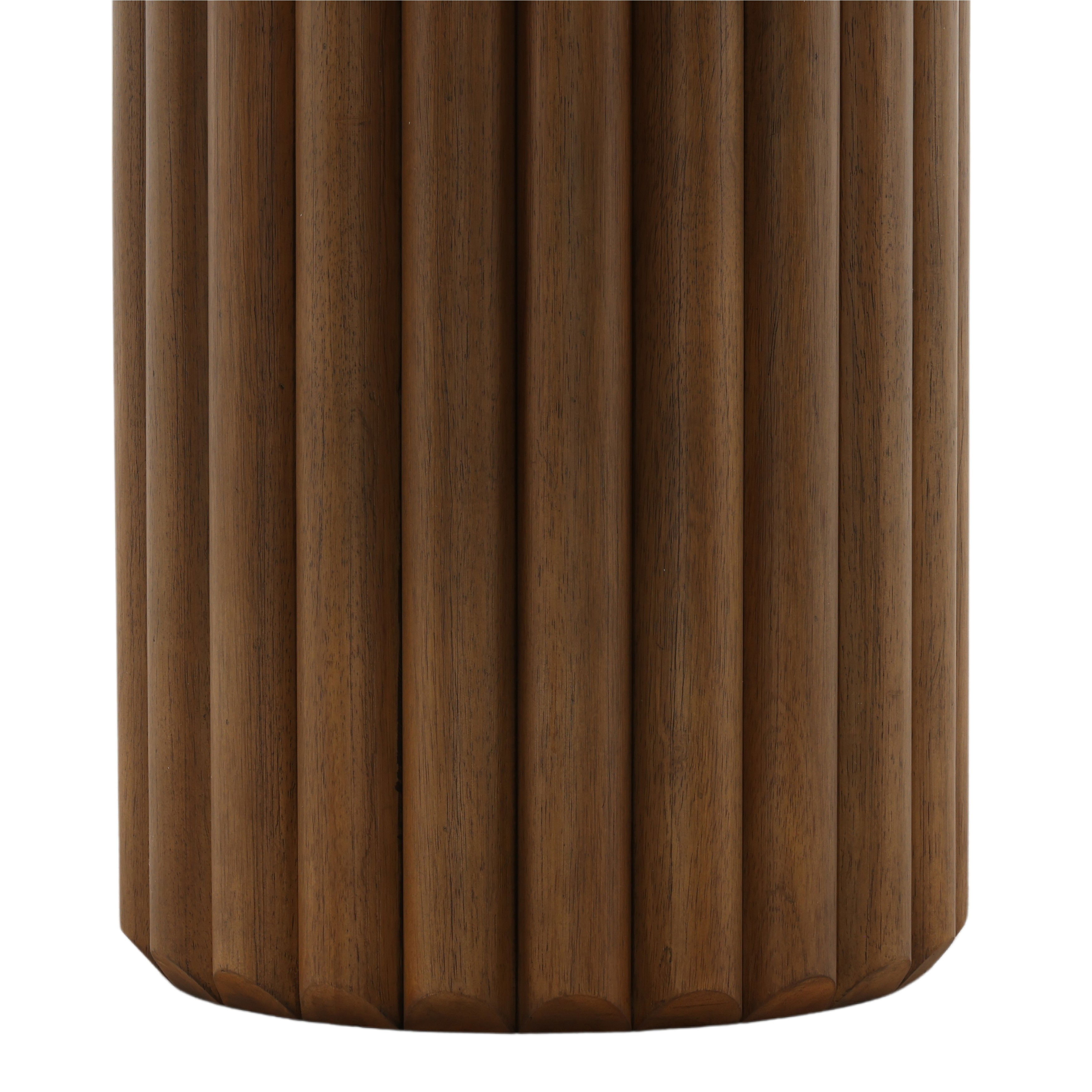 Henley Dining Table Dark Brown, by Dovetail, 101.6" width x 30" height x 42.1" depth View 4