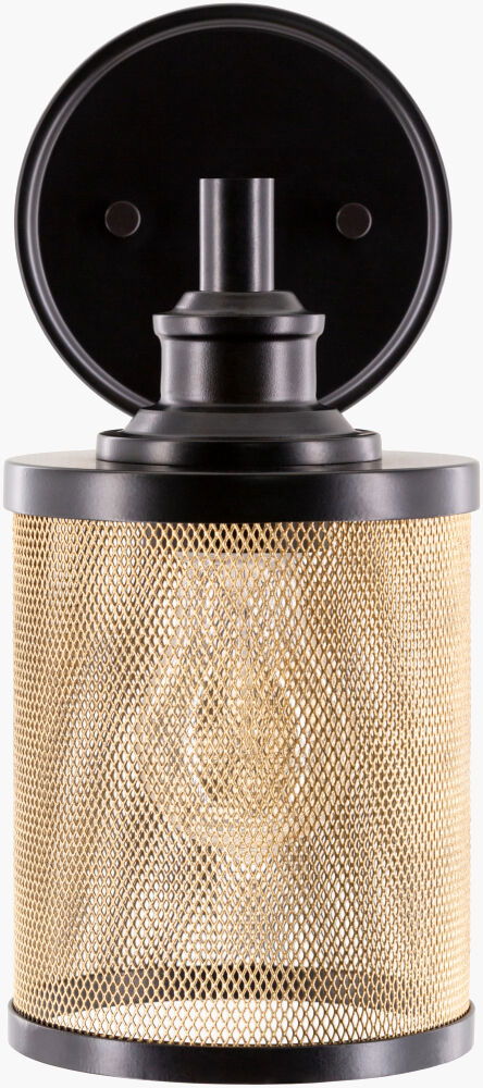 Porson Wall Sconce, by Surya, 7" length x 5" width x 11" height