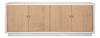 Modern Sideboard, by Sarreid, 1'8" length x 7'10" width x 2'10" height thumbnail 2
