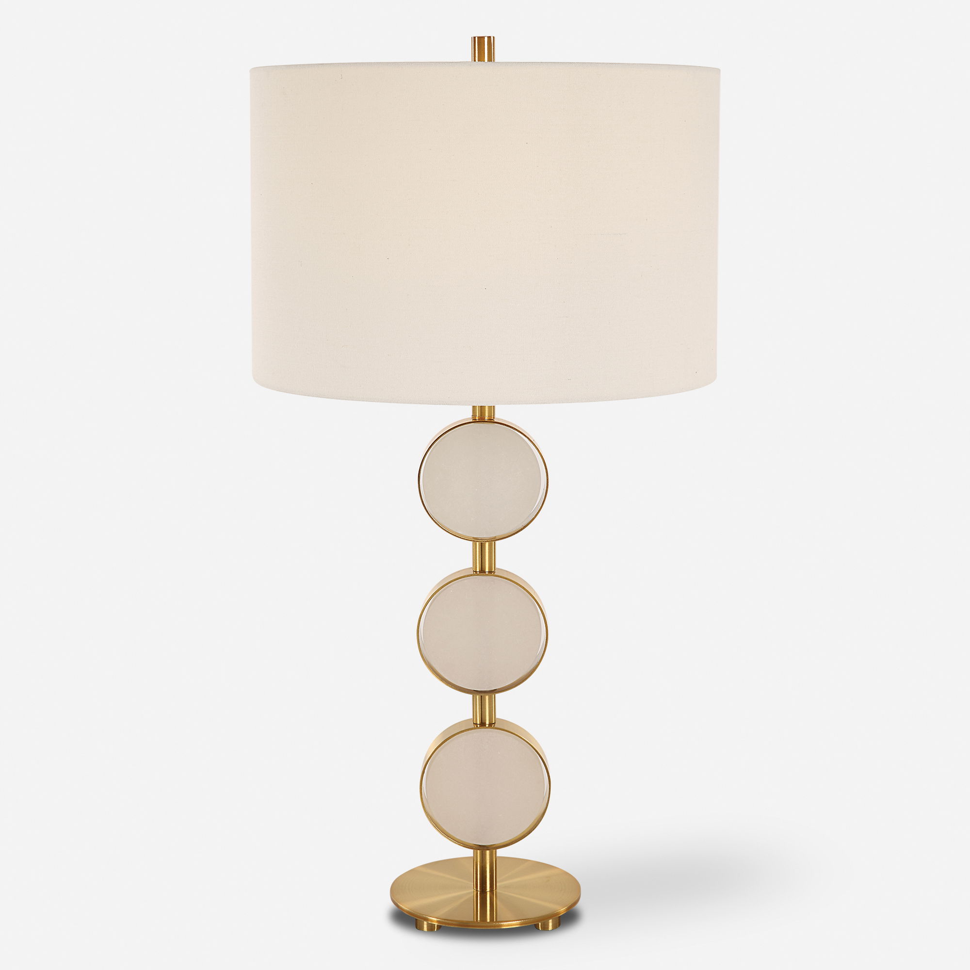 Three Rings Contemporary Table Lamp large image 