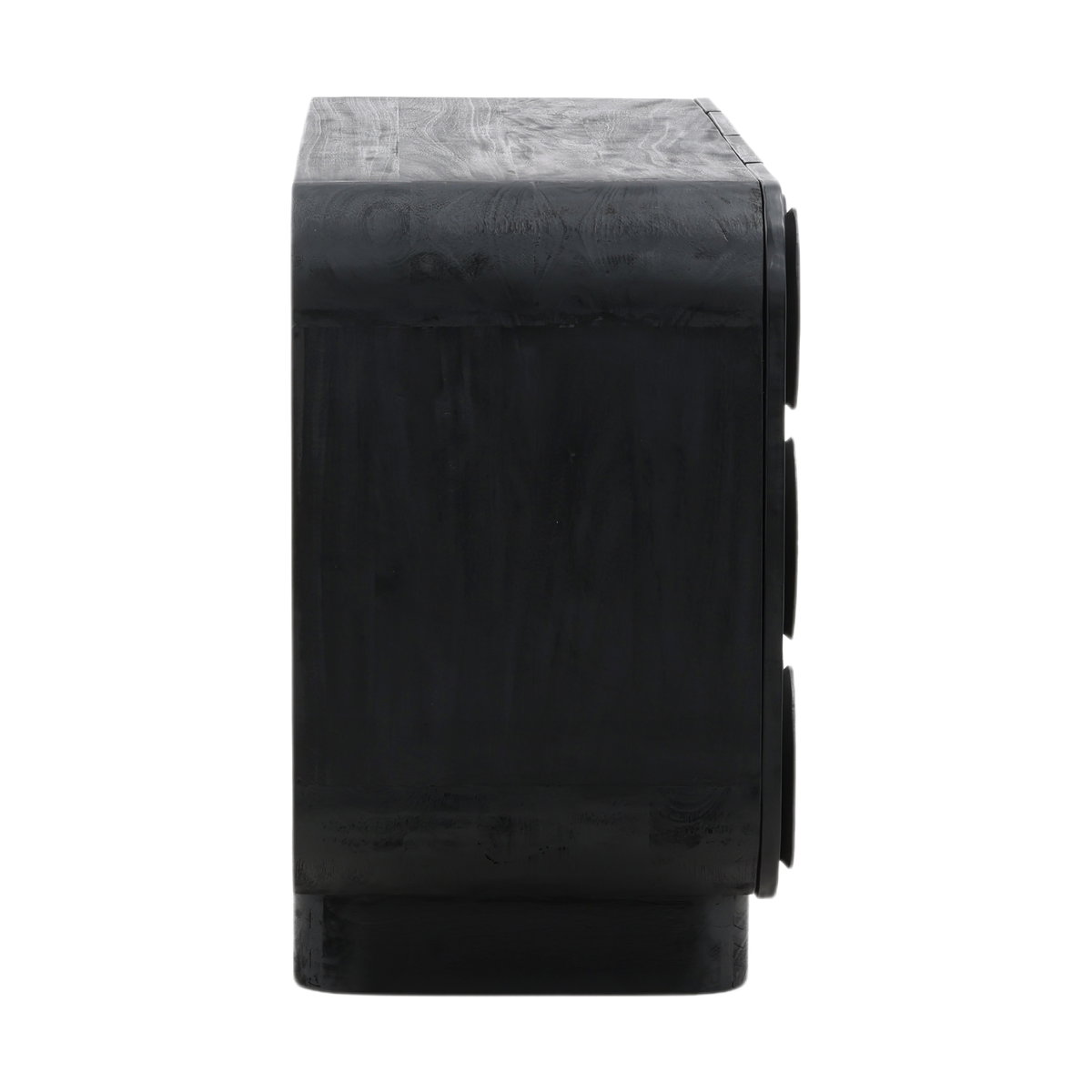 Elysian Sideboard Black, Sideboards & Buffet by Dovetail, 71.75" width x 31.5" height x 19.25" depth View 3