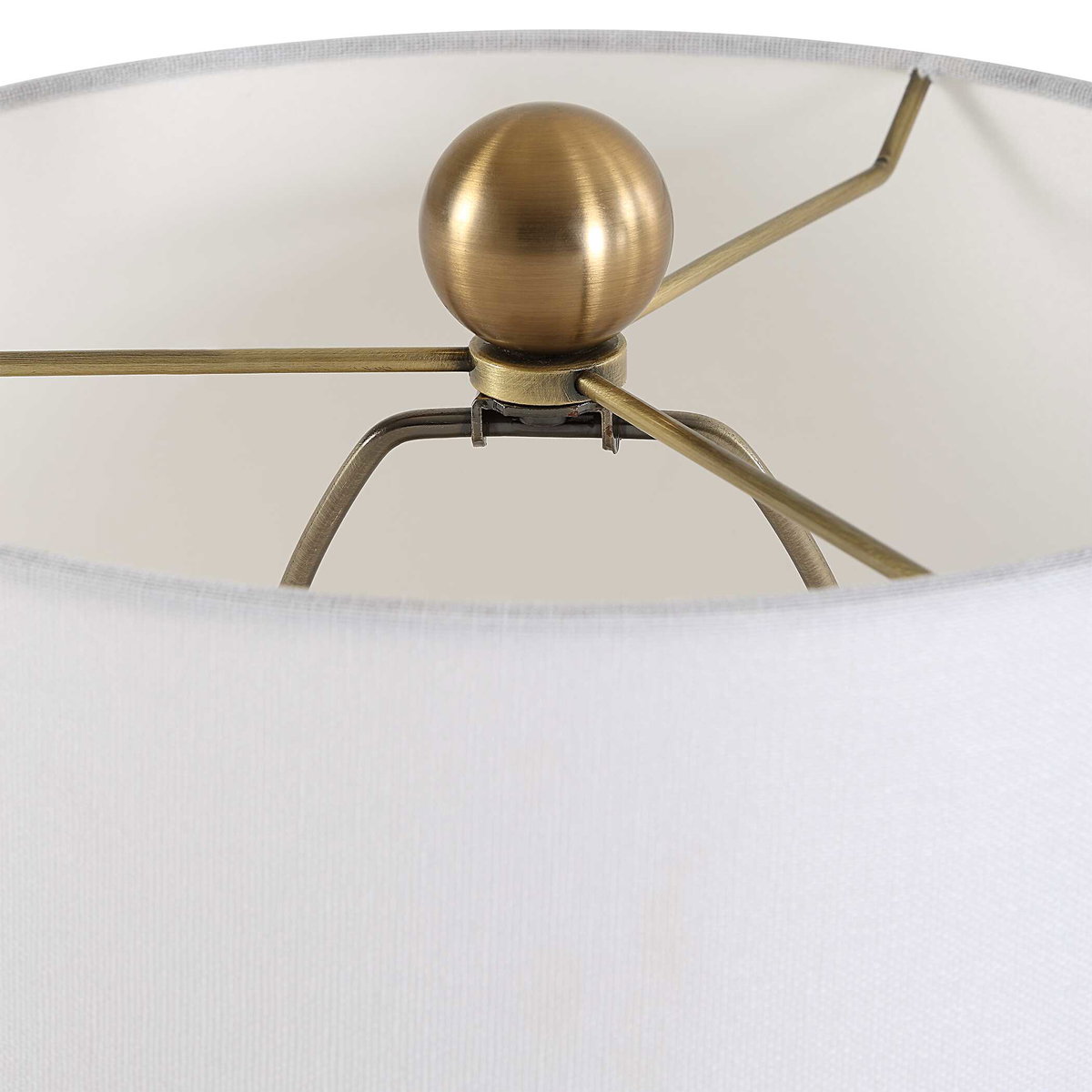 Sienna Caramel Glass Buffet Lamp, Table Lamp by Uttermost, 11" width x 36" height x 11" depth View 7