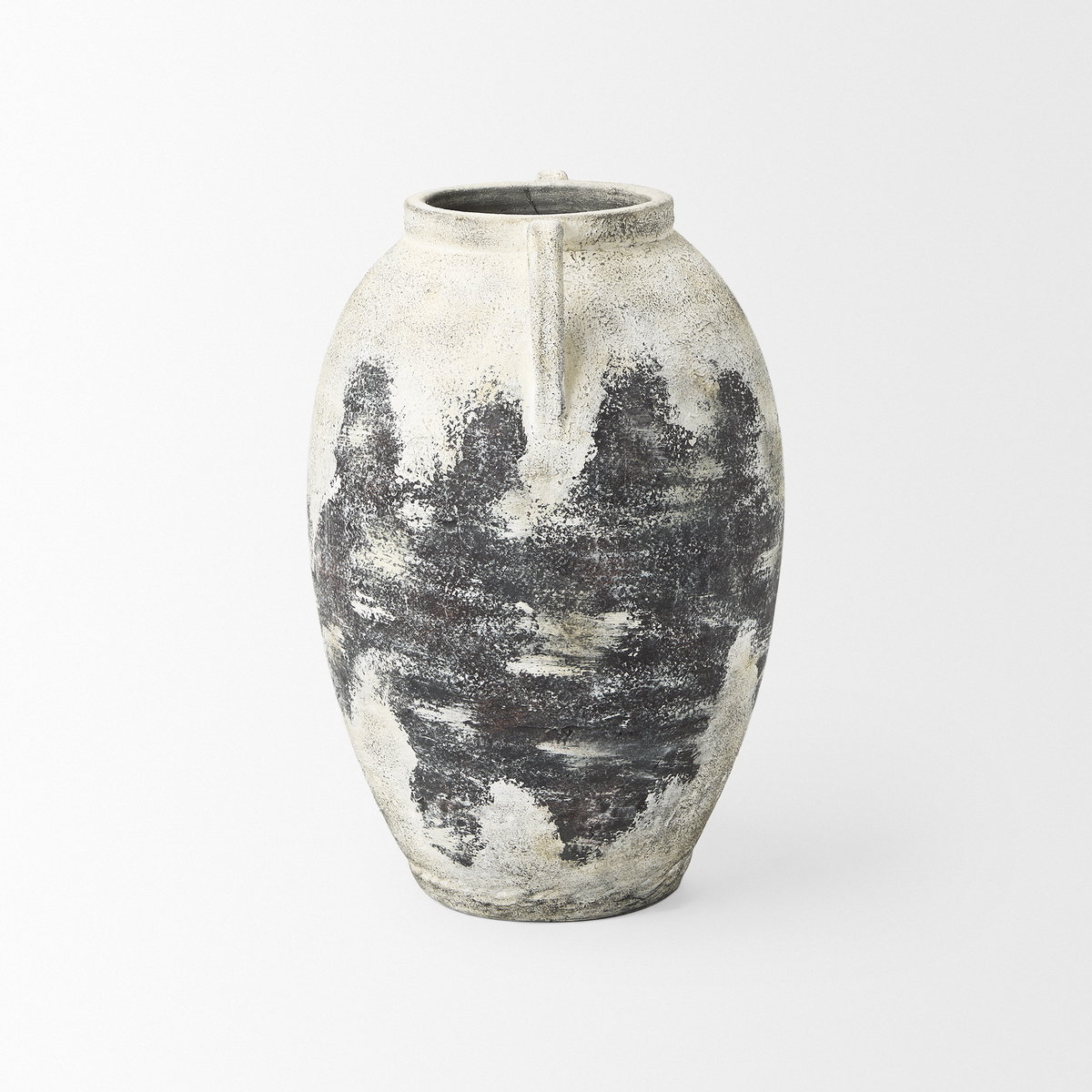 Boscia 22H Double Ear Floor Vase, by Mercana, 14.96" length x 14.96" width x 22.05" height View 4