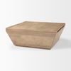 Wyatt  Brown Wood Angular Coffee Table thumbnail 6