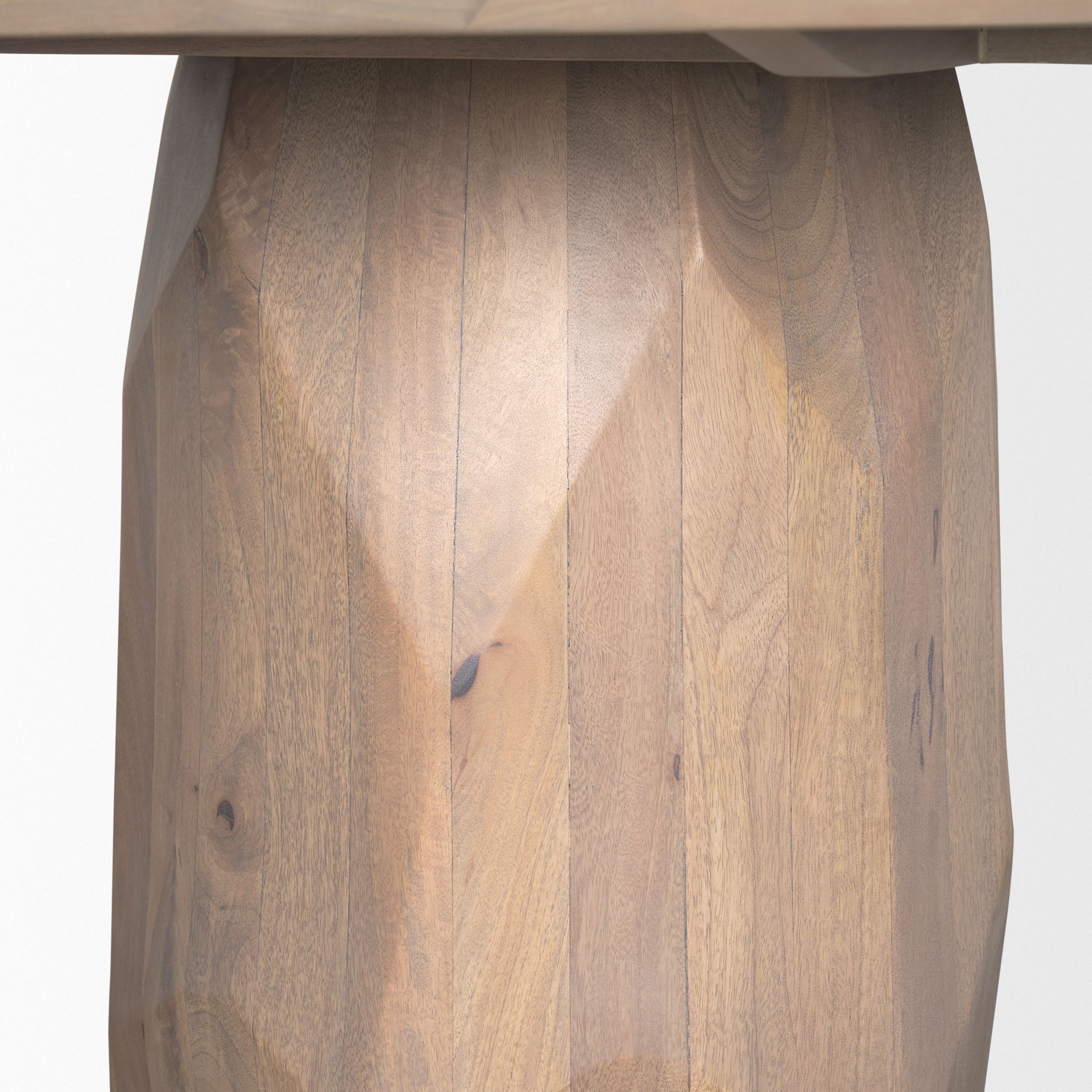 Fitzgerald 60' Light Brown Wood Dining Table large image 