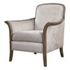 Brittoney Taupe Armchair, Furniture by Uttermost, 32" width x 35" height x 30.5" depth thumbnail 10