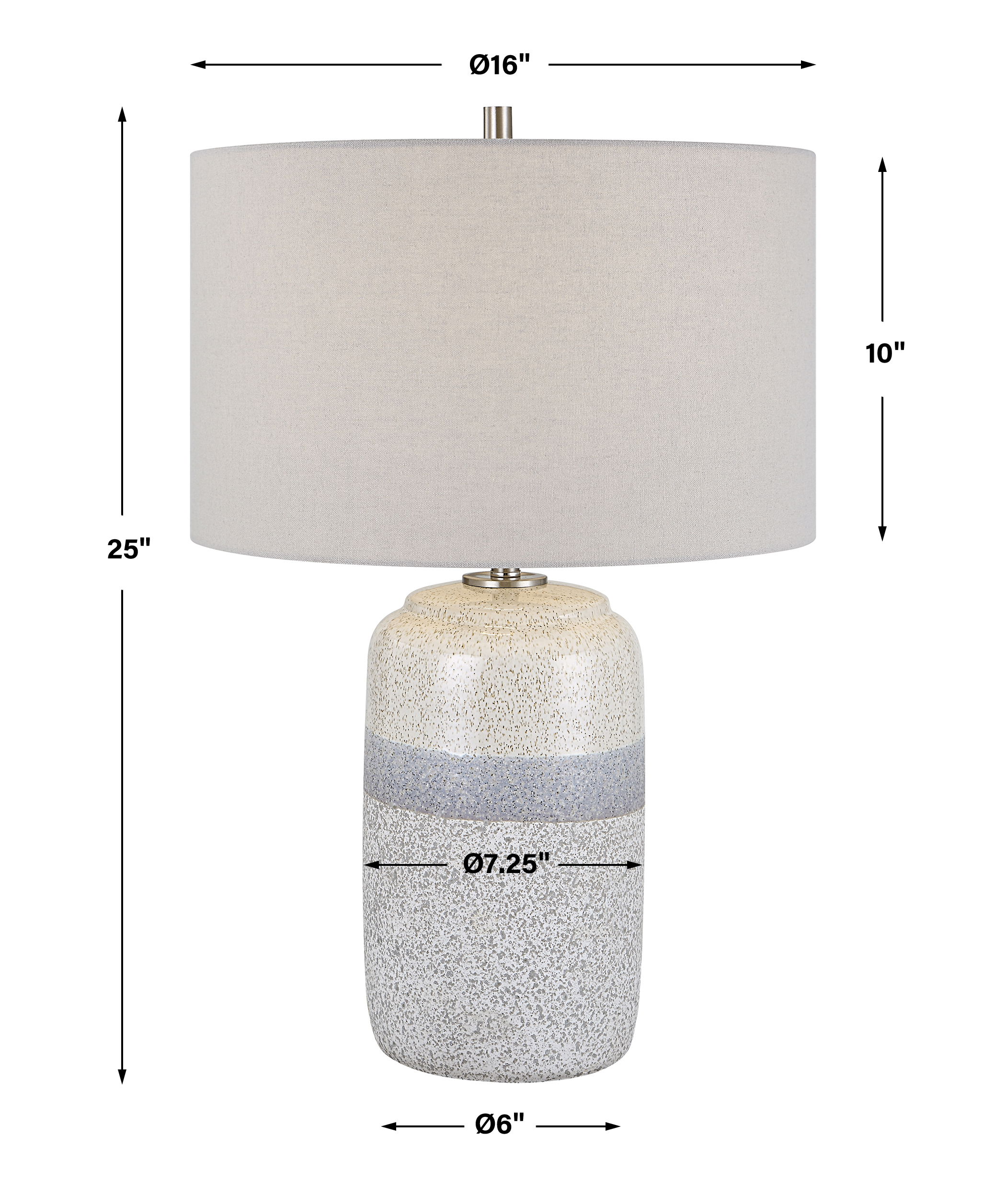 Pinpoint Specked Table Lamp large image 