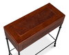 Botanical Leather Box On Stand, by Sarreid, 10" length x 2' width x 2'1" height thumbnail 12