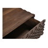 Easton Storage Coffee Table Brown, by Moe's Home, 42" width x 16" height x 42" depth thumbnail 7