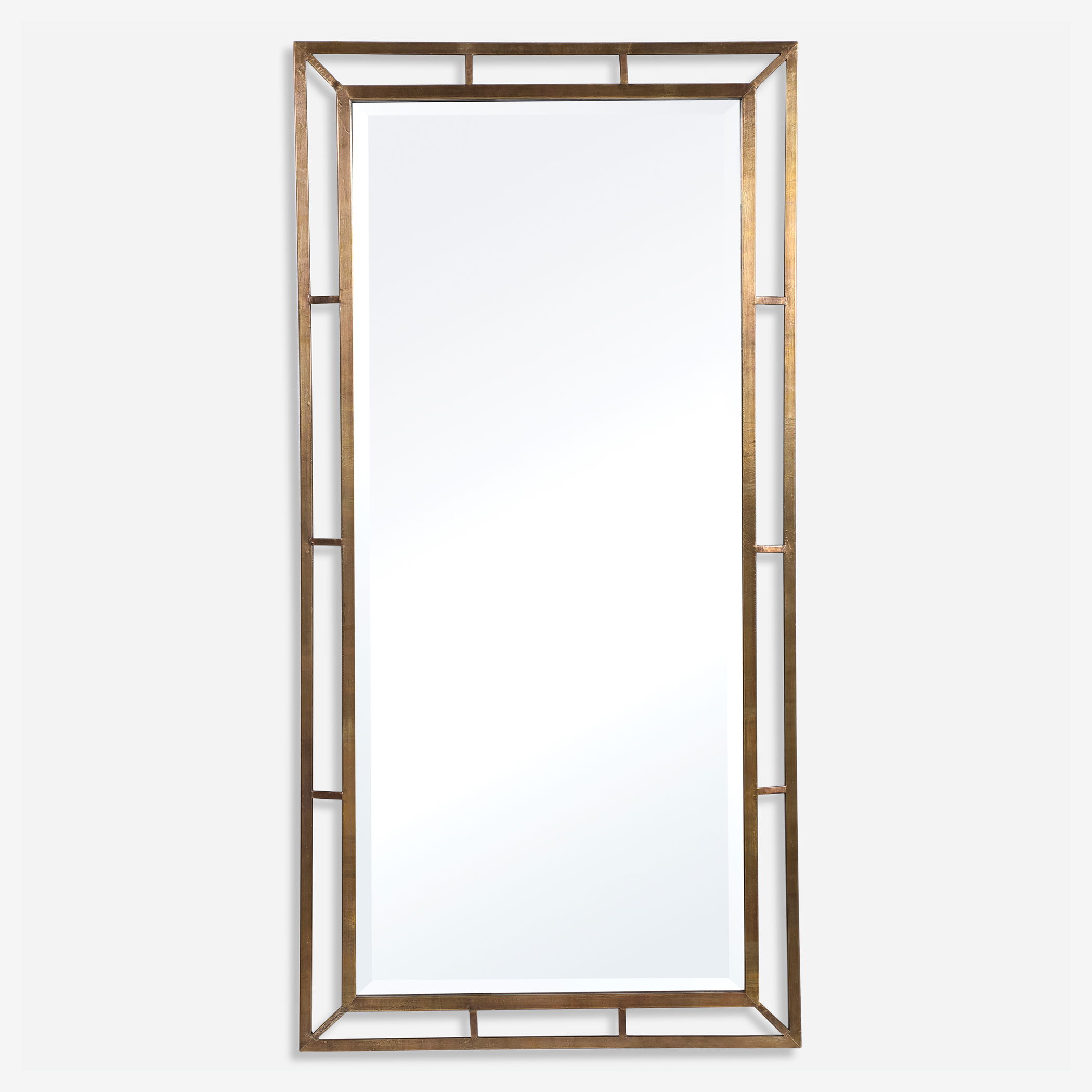 Farrow Copper Industrial Mirror large image 