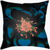 Abstract Floral Accent Pillow, Decorative Pillow by Surya, 18" length x 18" width thumbnail