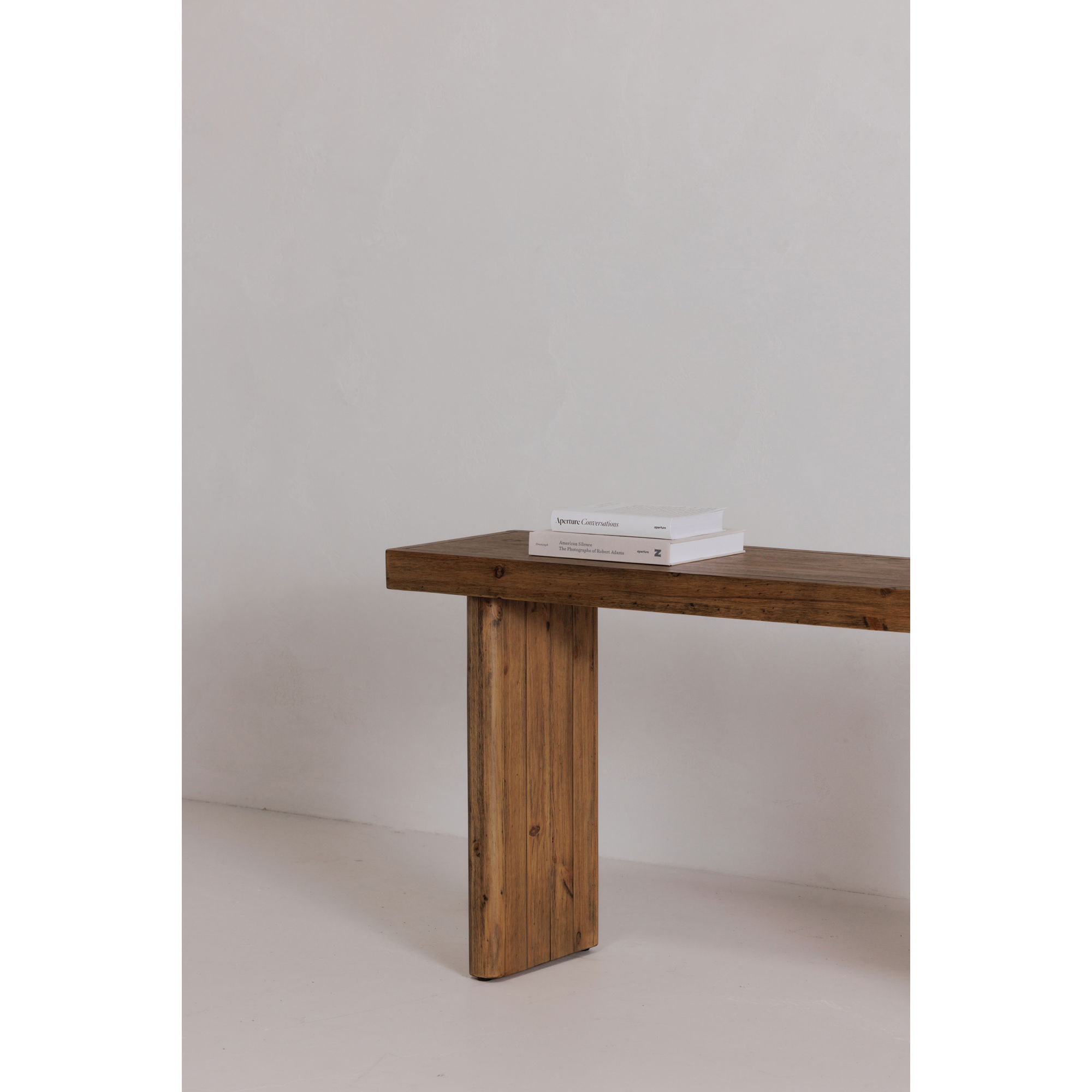 Monterey Console Table Rustic Blonde, by Moe's Home, 60" width x 30" height x 15.75" depth View 8
