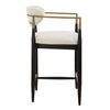 Moxie White Counter Stool, Counter & Bar Stool by Uttermost, 21.5" width x 36.5" height x 22.5" depth thumbnail 5