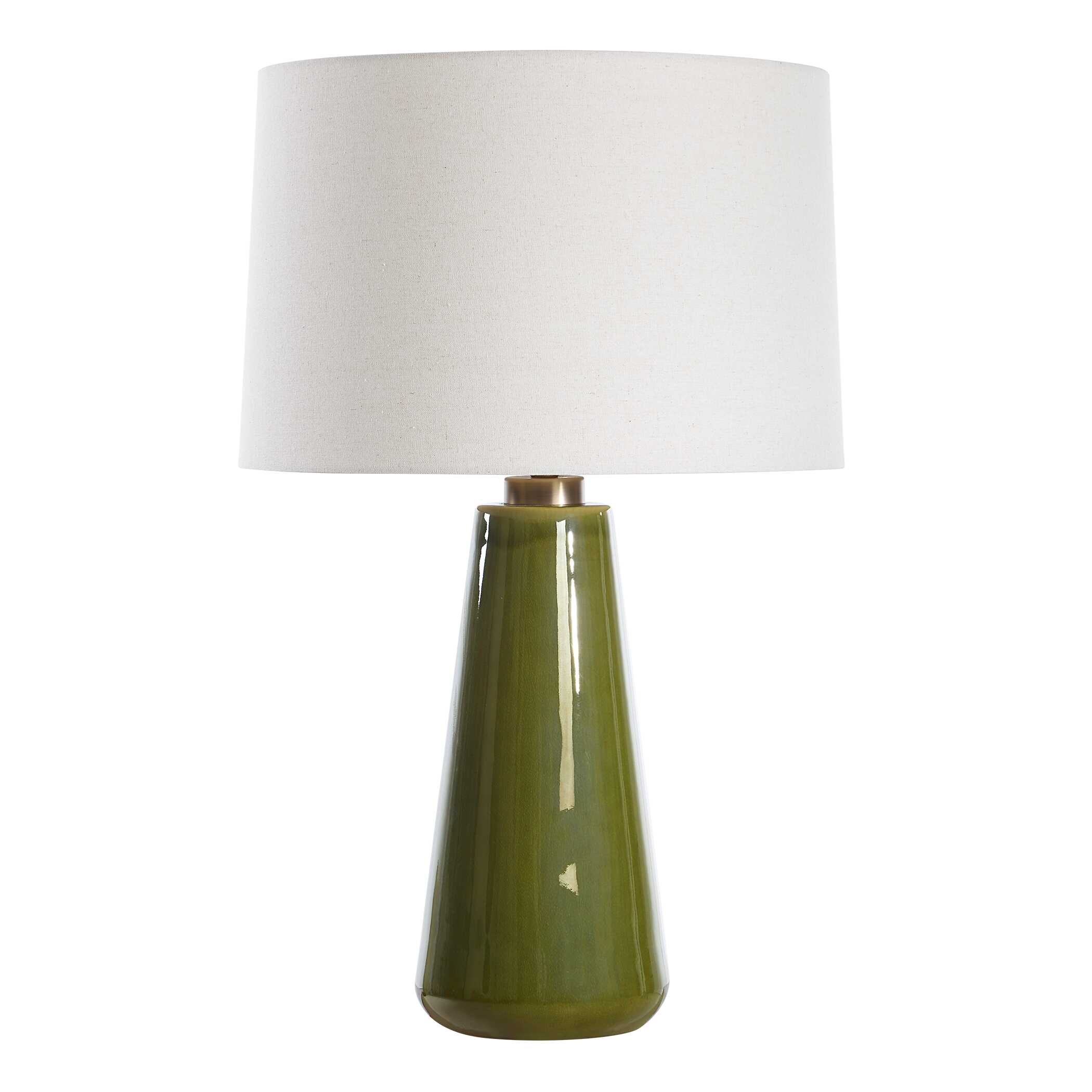 Kelley Moss Green Table Lamp, by Uttermost, 18" width x 28.75" height x 18" depth View 5