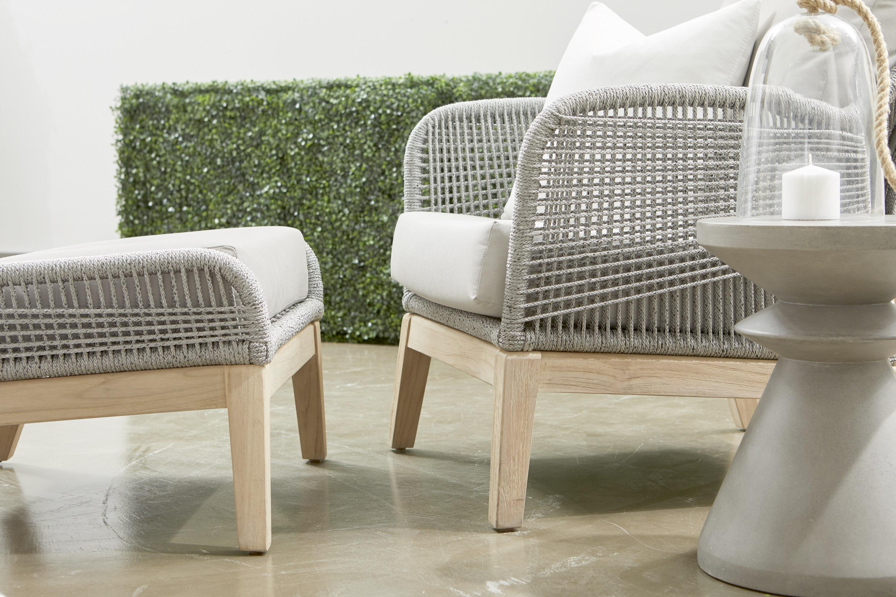 Loom Outdoor Footstool large image 