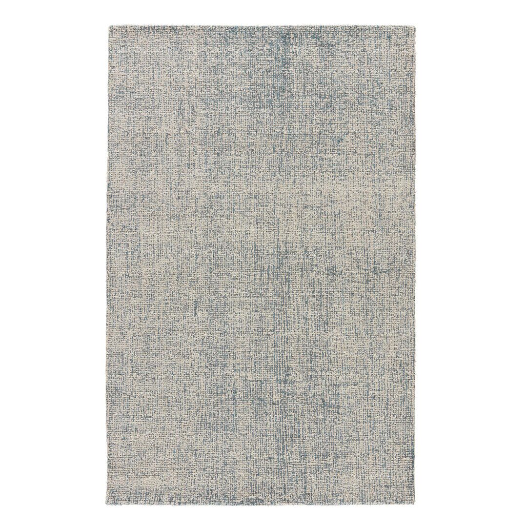 Ivory/Blue Area Rug large image 