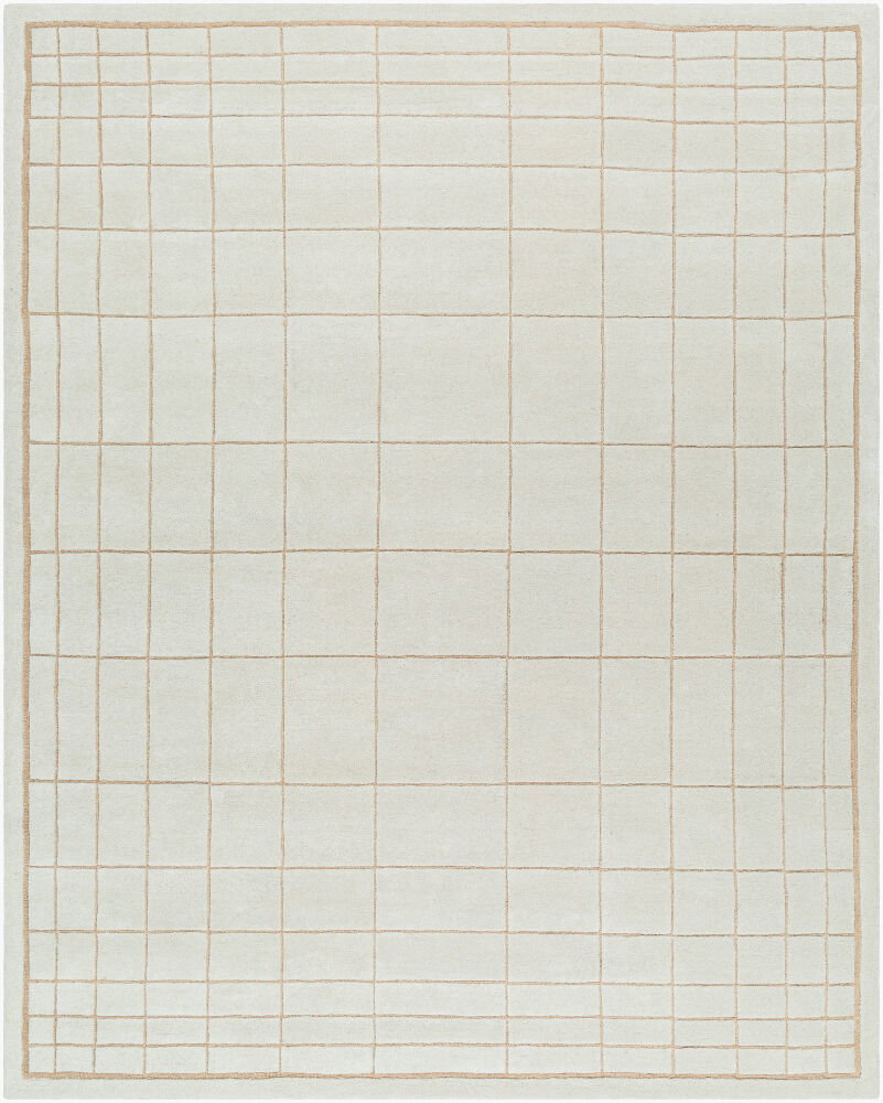 Brook Handmade Rug, by Surya, 1'6" length x 1'6" width