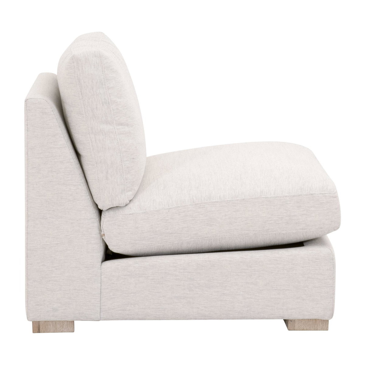 Clara Modular 1-Seat Armless Chair, Seating by Essentials for Living, 31.5" width x 34" height x 36" depth View 3