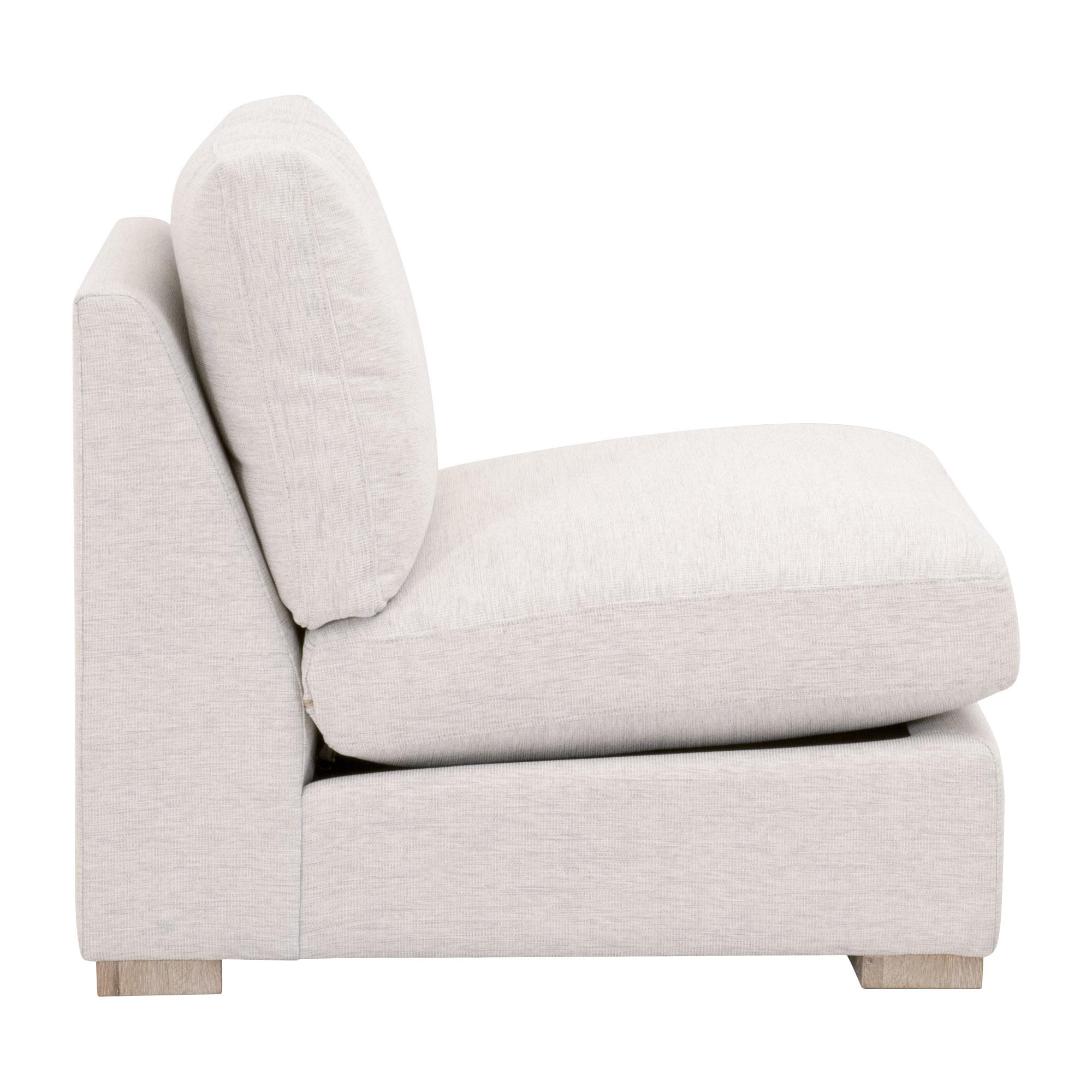 Clara Modular 1-Seat Armless Chair large image 